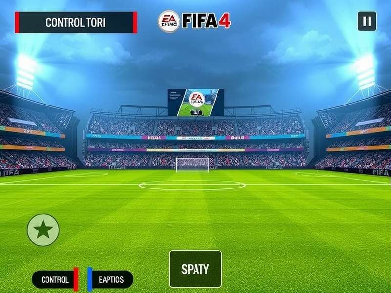 FIFA Sharp Shooters IN control tutorial screen